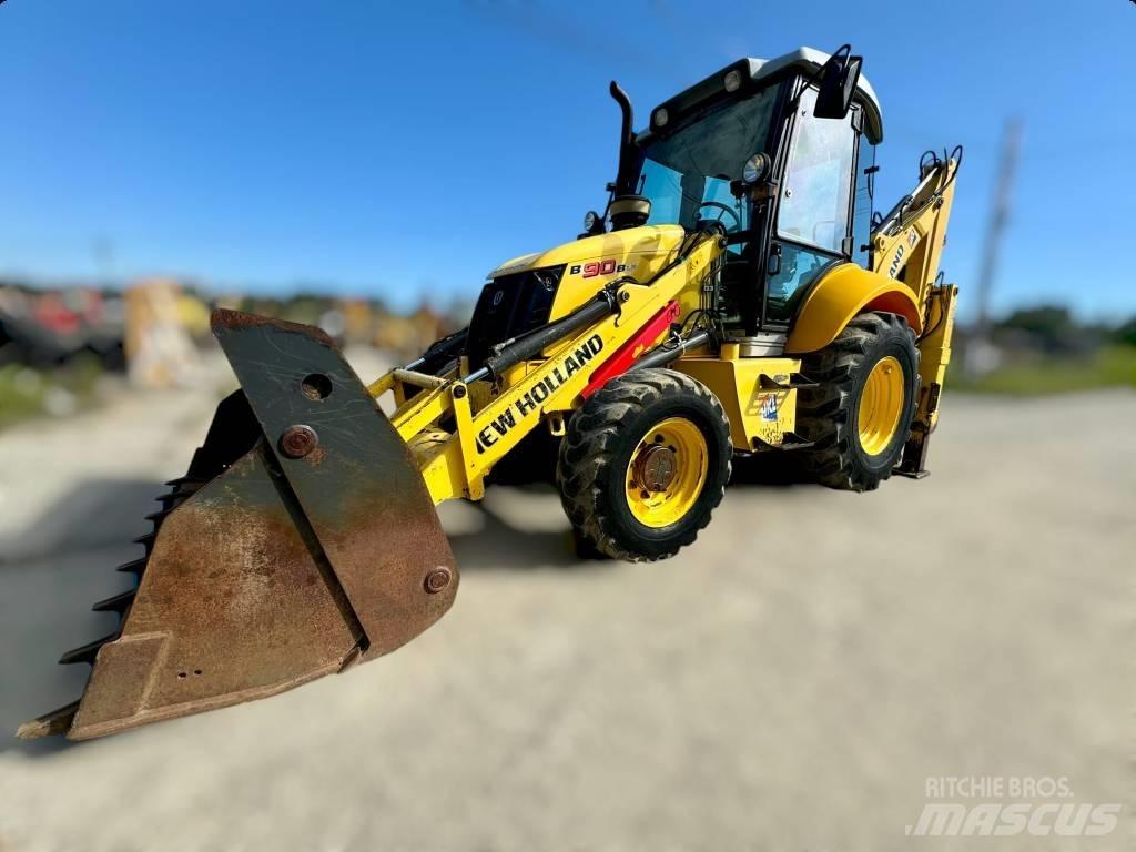 New Holland B 90 B Экскаваторы-погрузчики