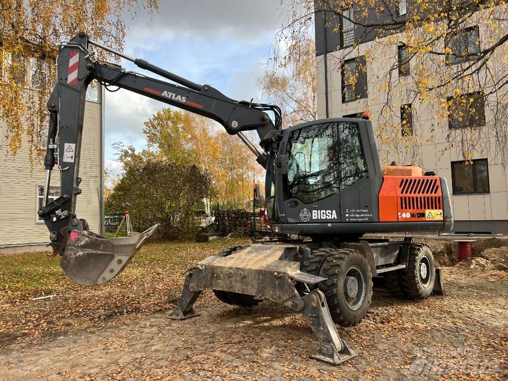 Atlas 140 W Колёсные экскаваторы