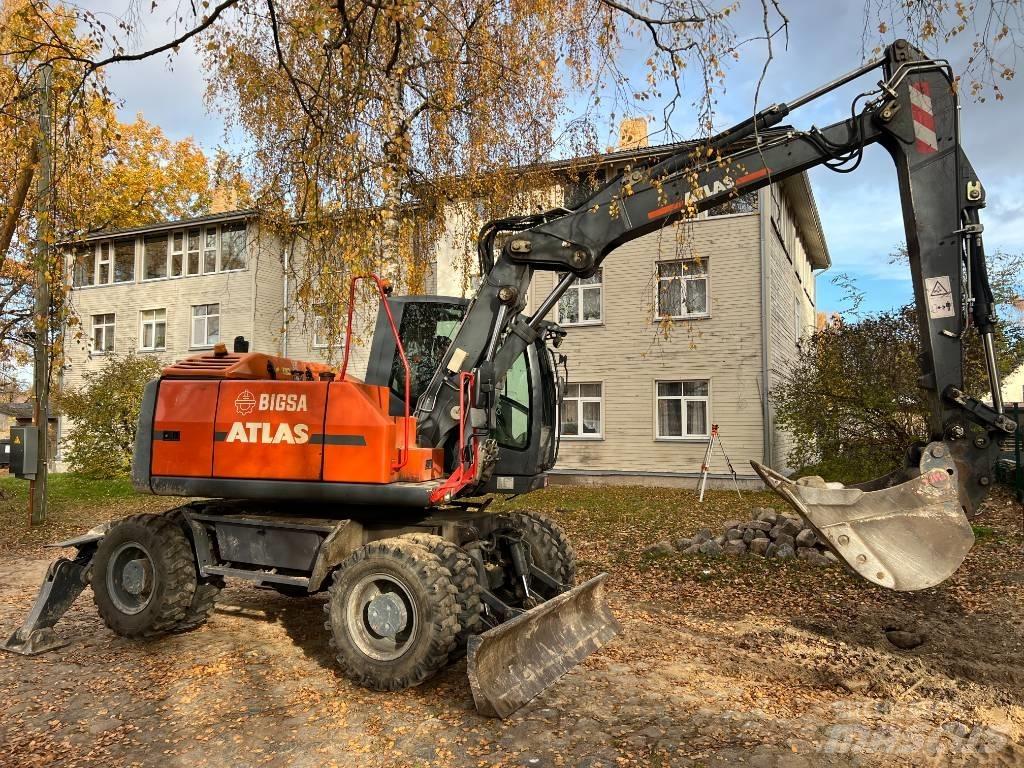 Atlas 140 W Колёсные экскаваторы