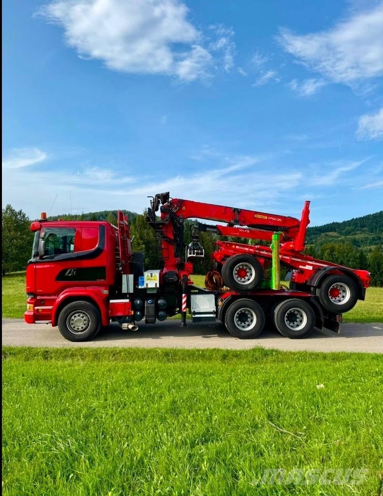 Scania R580 V8 6x4 Лесовозы / Сортиментовозы