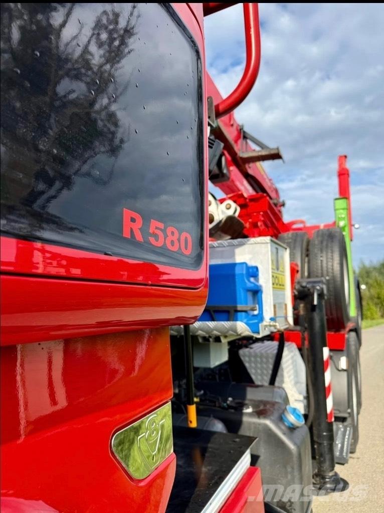 Scania R580 V8 6x4 Лесовозы / Сортиментовозы