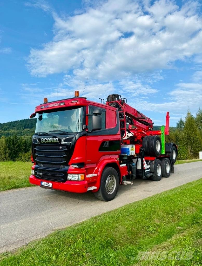 Scania R580 V8 6x4 Лесовозы / Сортиментовозы