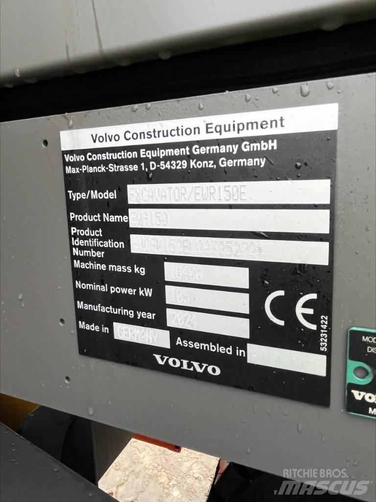 Volvo EWR 150 E Колёсные экскаваторы