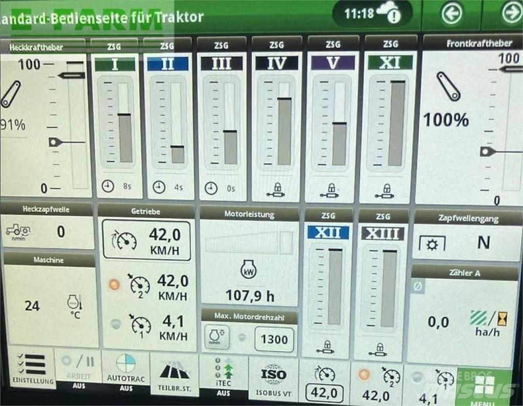 John Deere 6r 250 Трактора