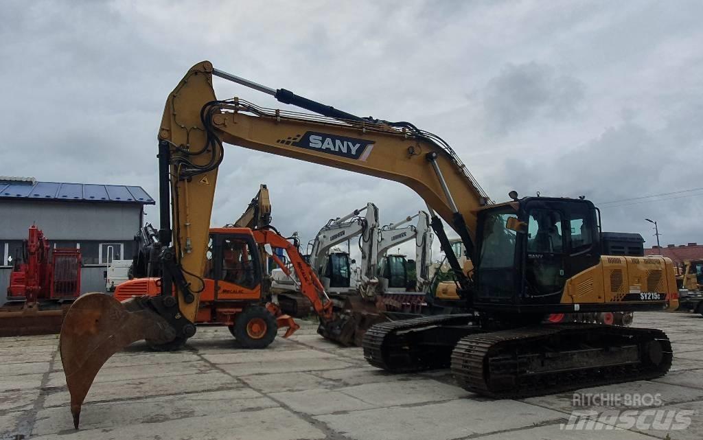 Sany SY 215 C Гусеничные экскаваторы
