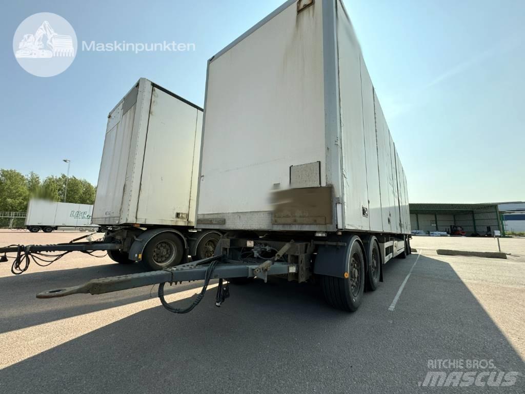 Närko D4HW13L62 Прицепы-фургоны