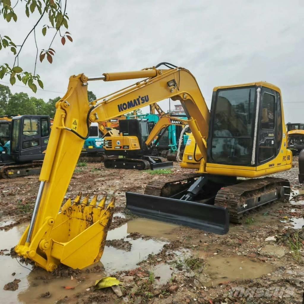 Komatsu PC 60-7 Мини-экскаваторы