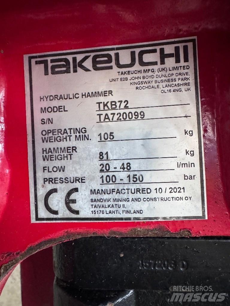 Takeuchi TB 219 Мини-экскаваторы