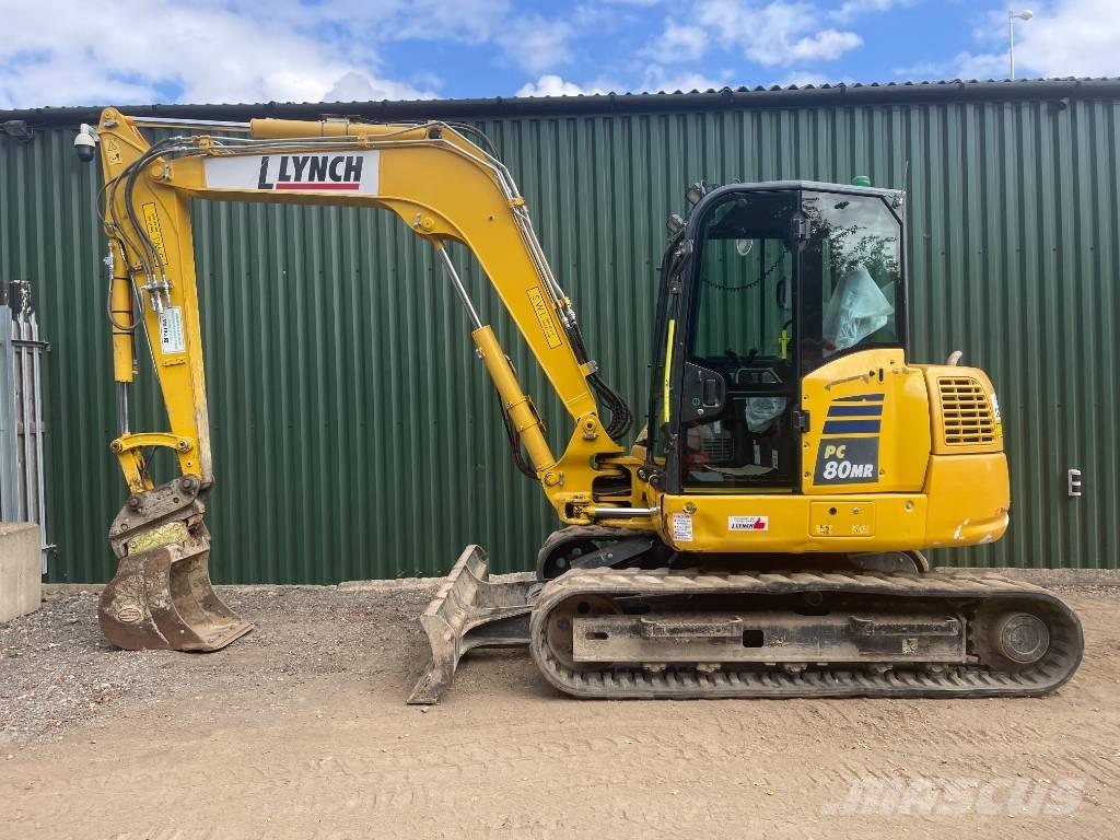 Komatsu PC 80 MR-5 Малые экскаваторы 7т-12т
