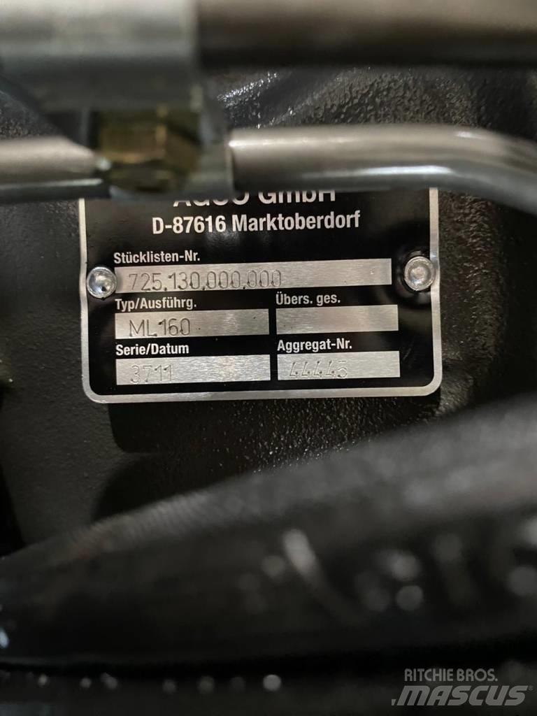 Fendt ML160 VARIO Трансмиссии