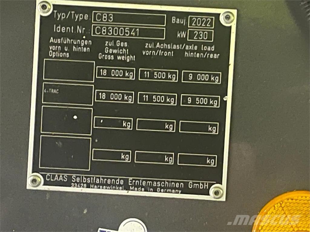 CLAAS Lexion 760 Зерноуборочные комбайны