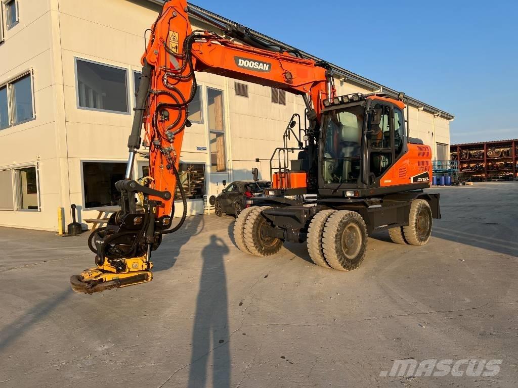 Doosan DX160W-5 Колёсные экскаваторы