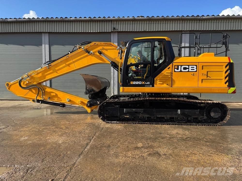 JCB 220X Гусеничные экскаваторы