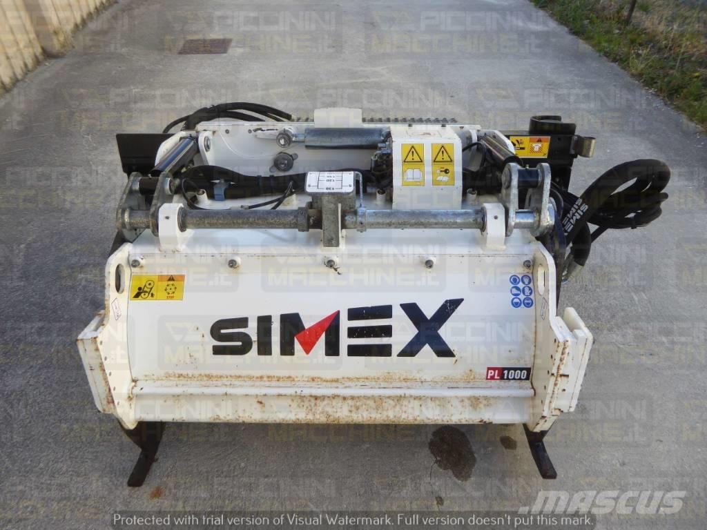 Simex PL1000 Навесные фрезы
