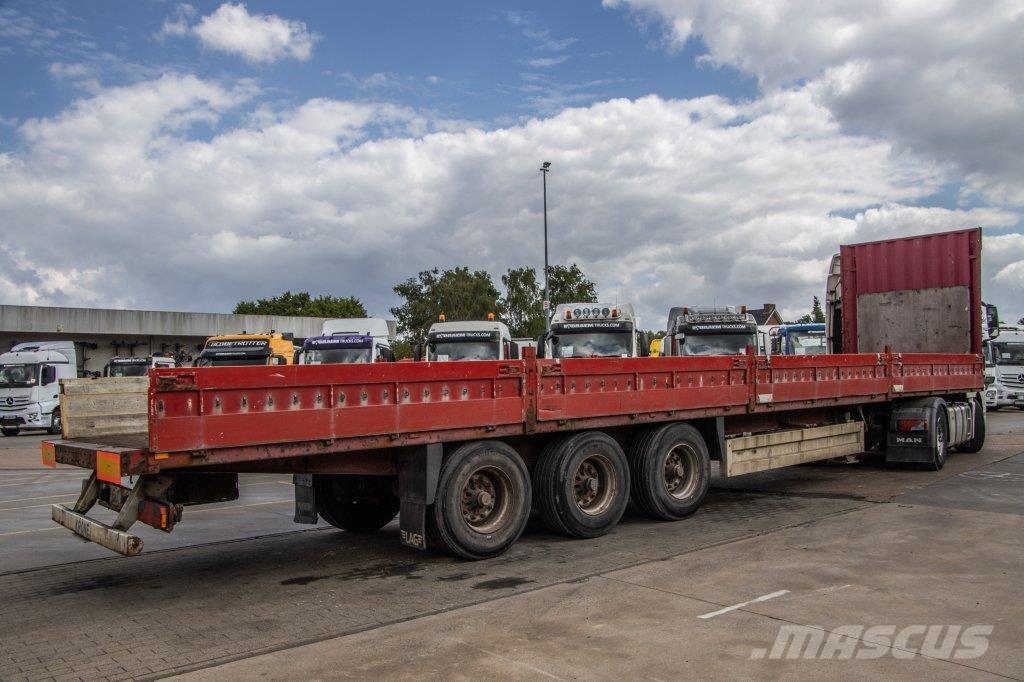 Krone SD 27 EL Полуприцепы-платформы/боковая разгрузка