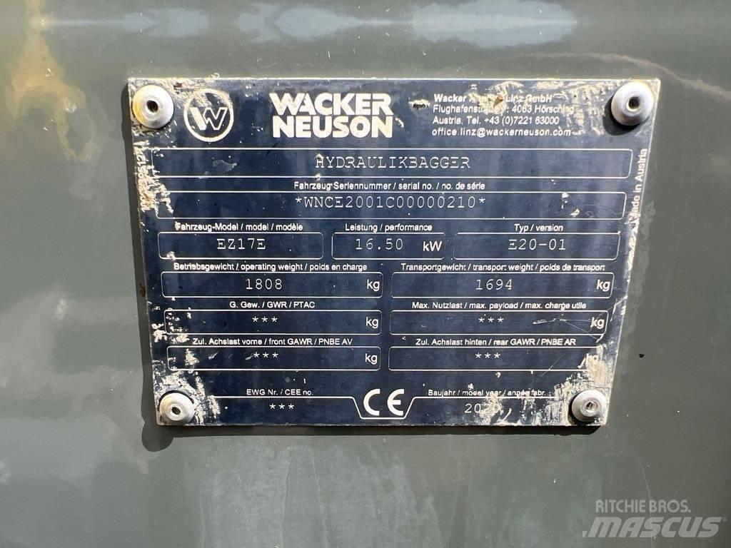Wacker Neuson EZ17e Гусеничные экскаваторы