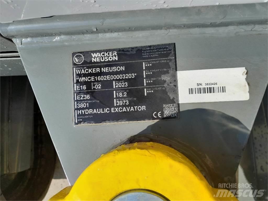 Wacker Neuson EZ36 Мини-экскаваторы