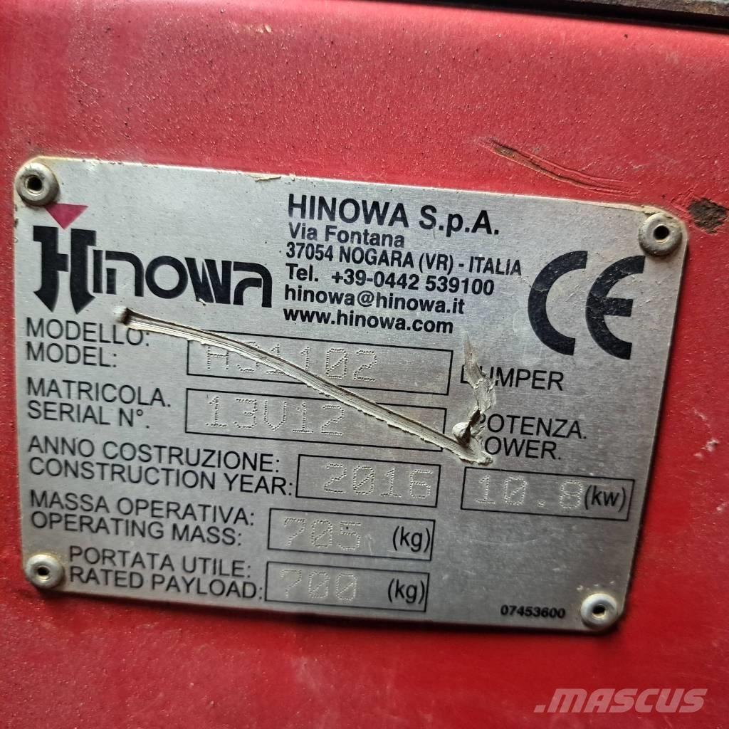 Hinowa HS1102 Гусеничные самосвалы