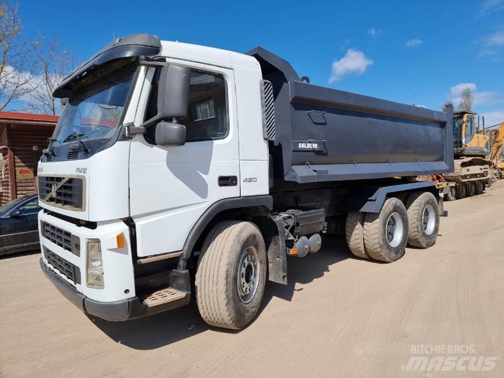 Volvo FM420 6x4 Скиповые погрузчики