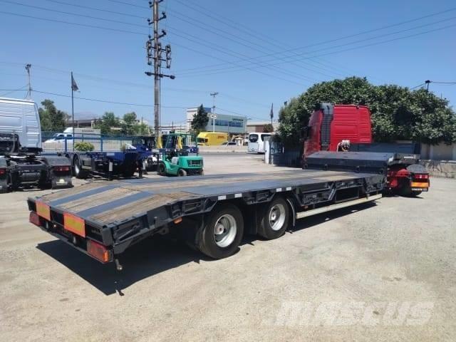 Fliegl 2 axles Низкорамные полуприцепы