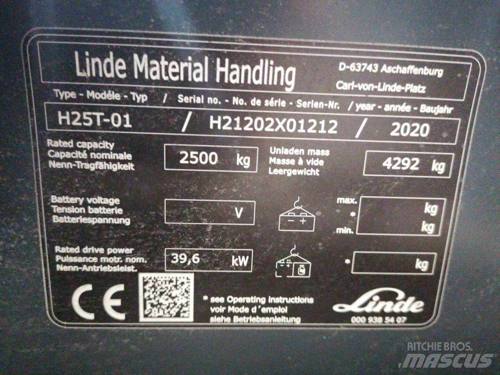 Linde H25T-01 Электропогрузчики