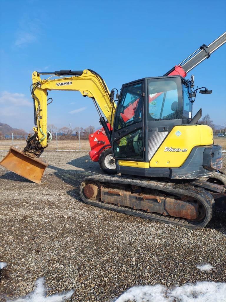 Yanmar SV 100-2 Малые экскаваторы 7т-12т