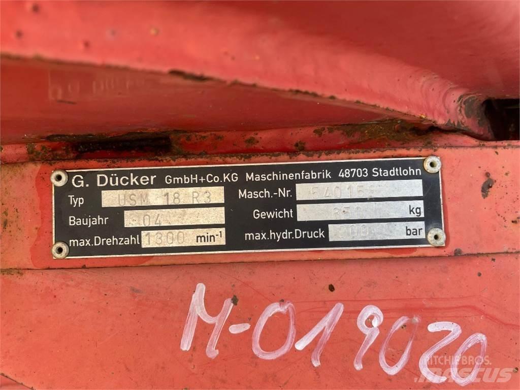 Dücker USM 18 R3 Комплектующие сельхозмашин для уборки сена