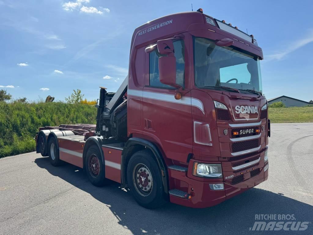 Scania R 500 CB Автомобильные краны