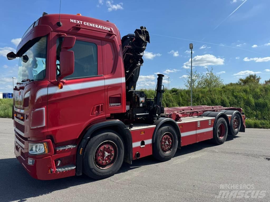 Scania R 500 CB Автомобильные краны