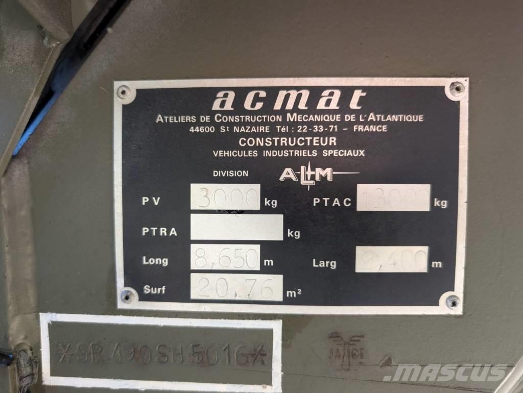 Acmat 13T Прицепы-Автовозы