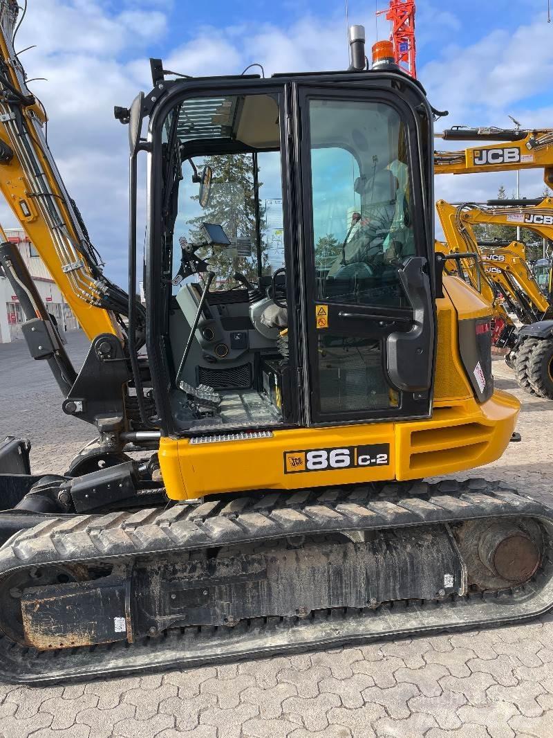 JCB 86C-2 TAB Малые экскаваторы 7т-12т