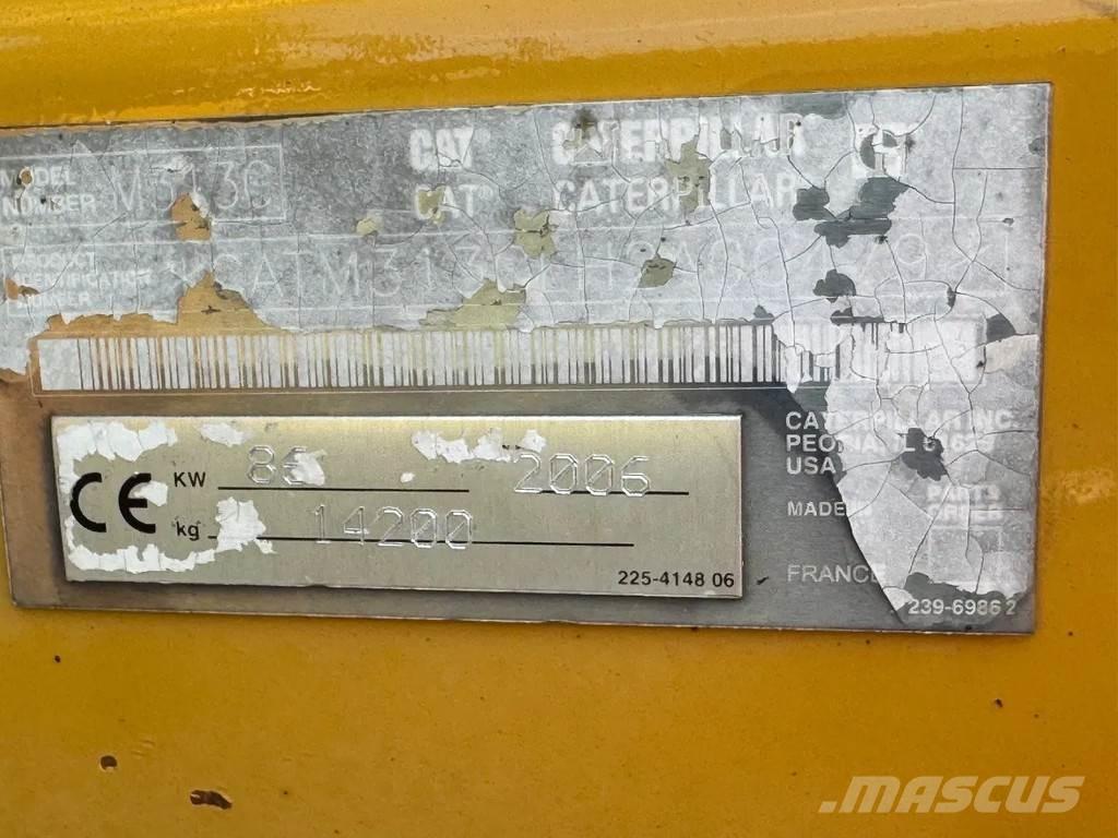 CAT M313C Колёсные экскаваторы