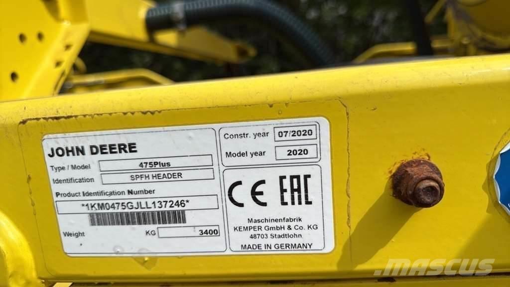 John Deere 8500 0 Харвестеры