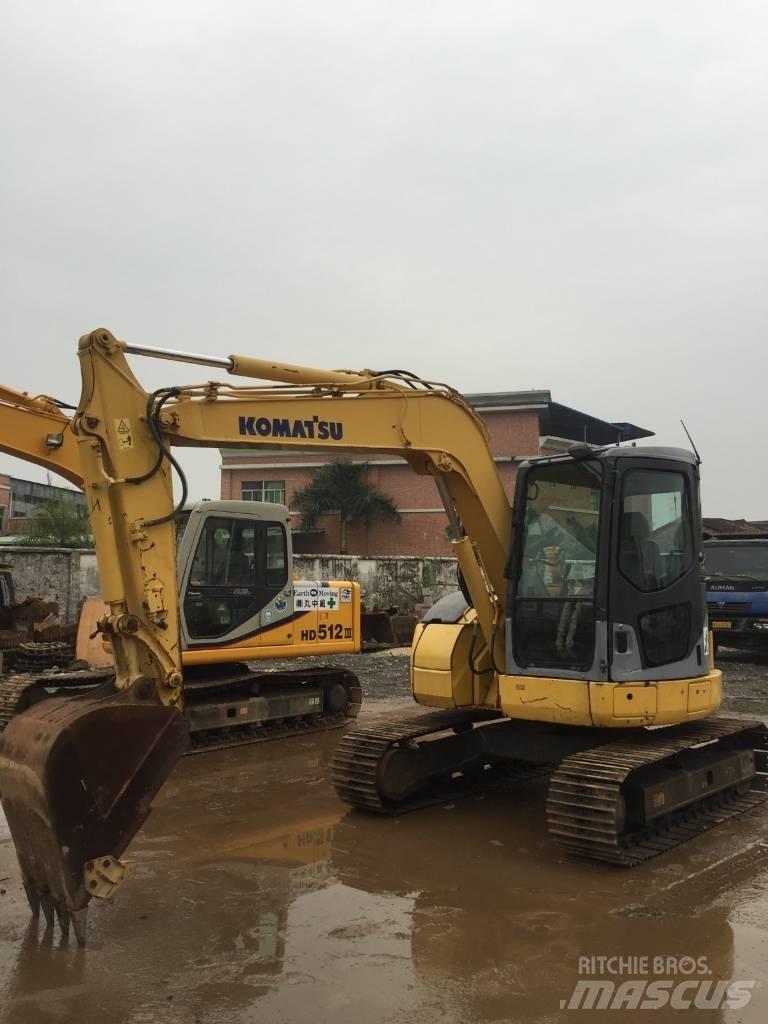 Komatsu pc78us Малые экскаваторы 7т-12т
