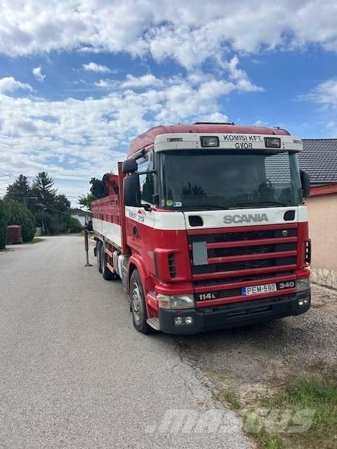 Scania R 114 Автомобильные краны