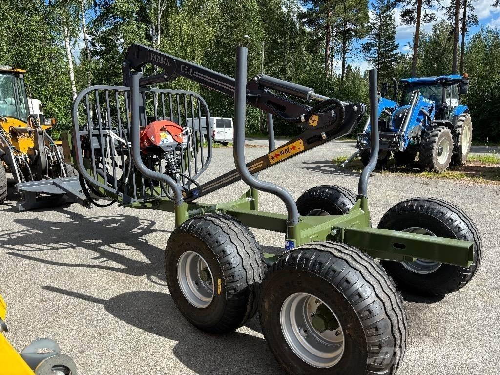 Farma T7 ja C 5.1D Лесные прицепы