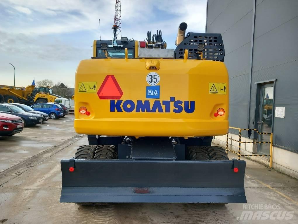 Komatsu PW160-11E0 Колёсные экскаваторы