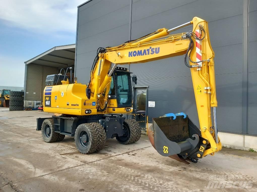 Komatsu PW160-11E0 Колёсные экскаваторы