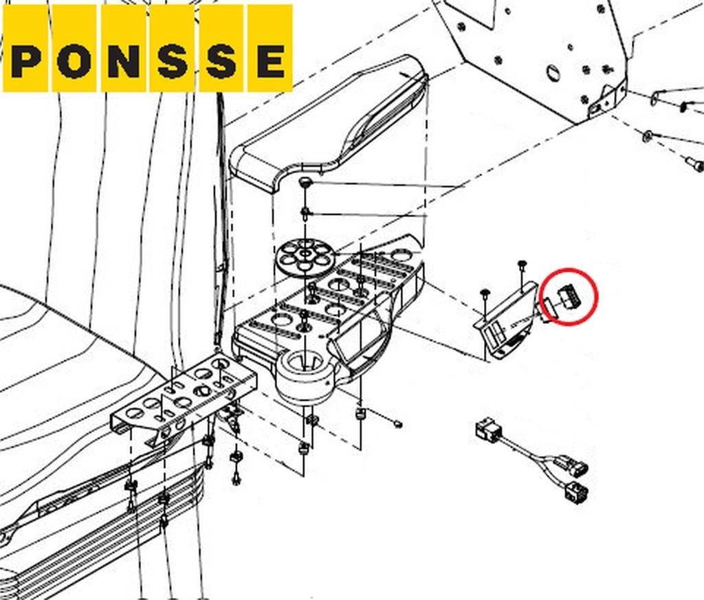 Ponsse 0058161 Электронные блоки