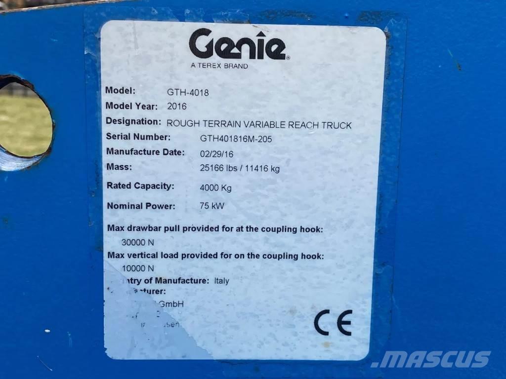 Genie GTH- 4018 Телескопические погрузчики