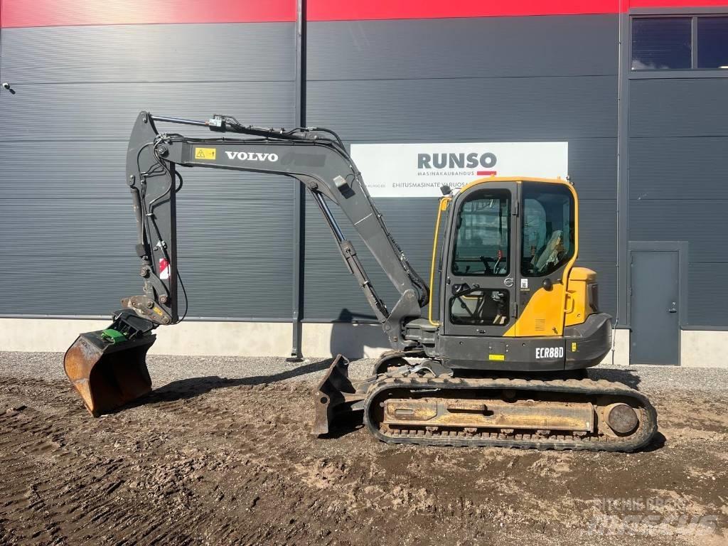 Volvo ECR 88 D Малые экскаваторы 7т-12т