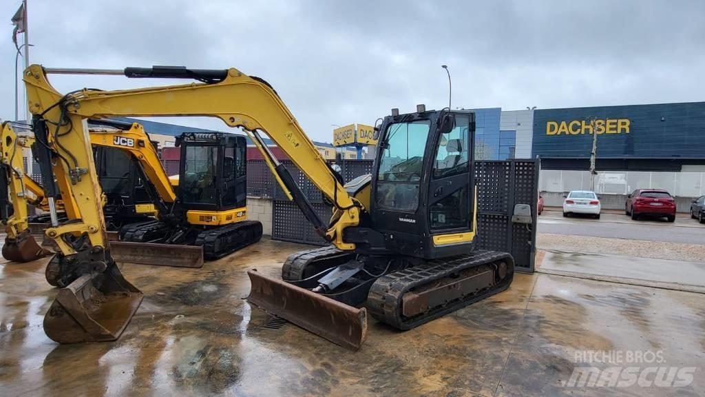 Yanmar Vio 80-1A Малые экскаваторы 7т-12т