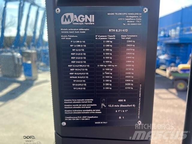 Magni RTH 6.31 Телескопические погрузчики