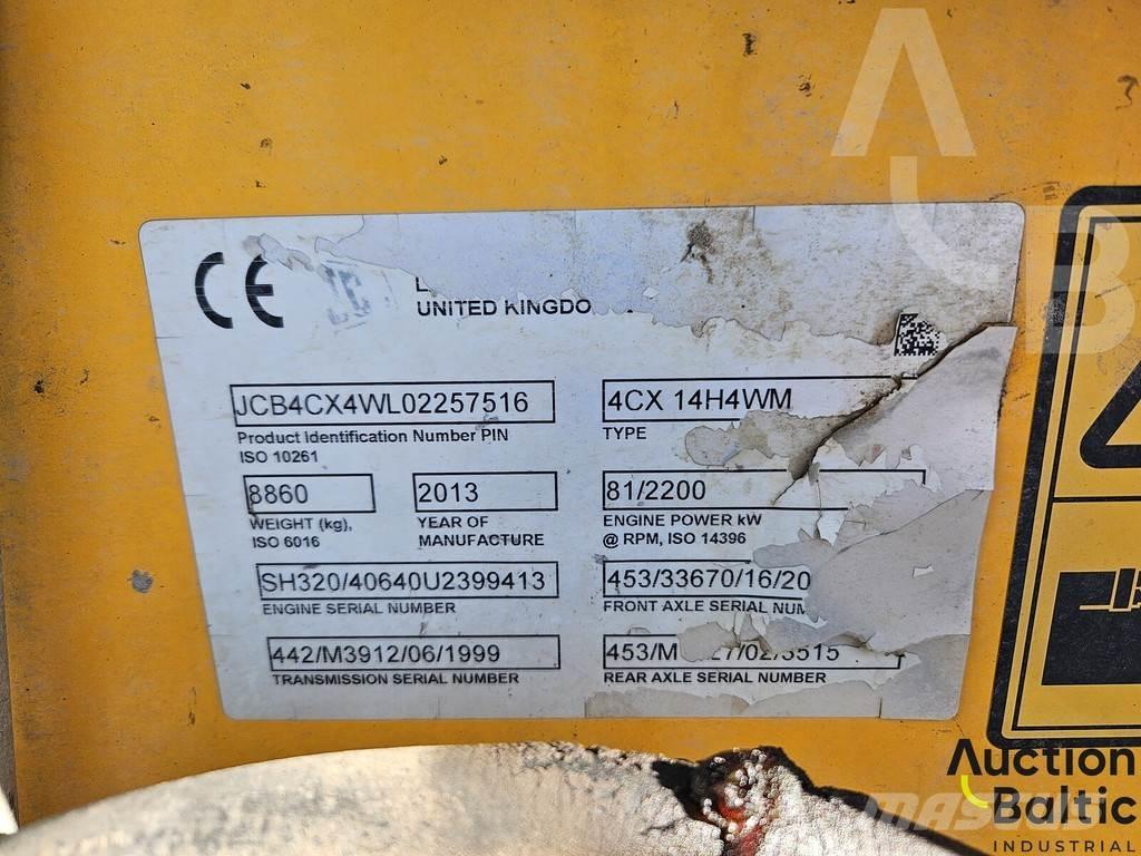 JCB 4 CX Экскаваторы-погрузчики