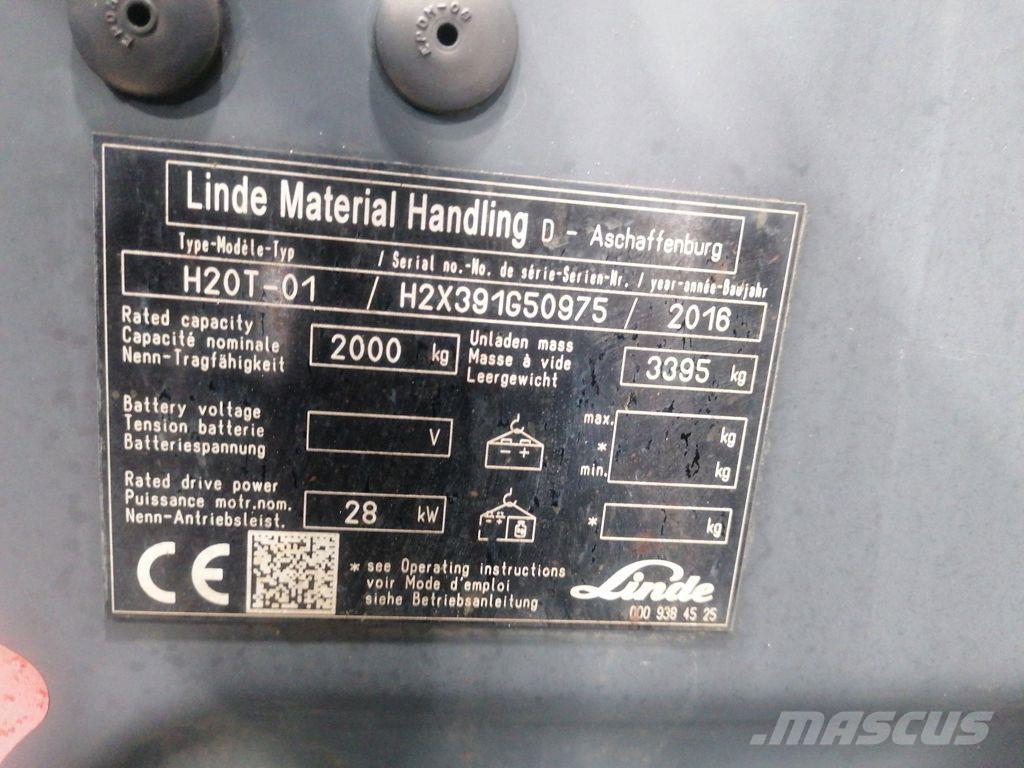 Linde H20T-01 Газовые погрузчики