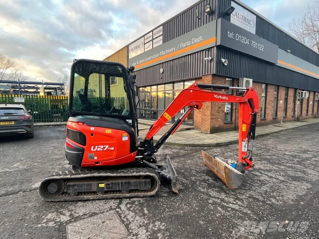 Kubota U 27-4 Гусеничные экскаваторы