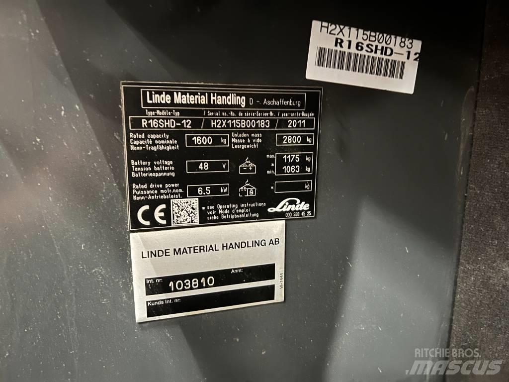 Linde R16S Ричтраки