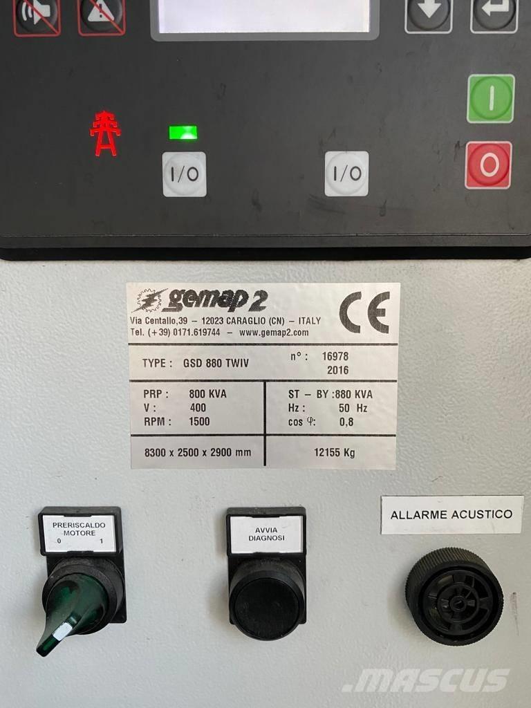  gemap 2 GSD 880 TWIV Дизельные генераторы