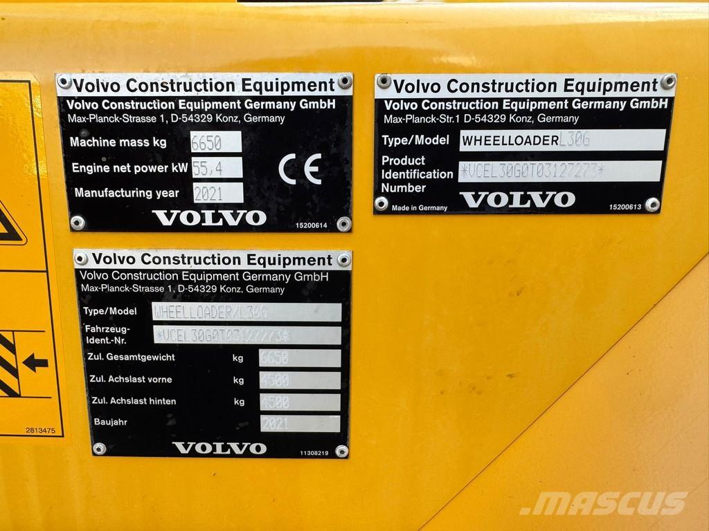 Volvo L30G Фронтальные погрузчики