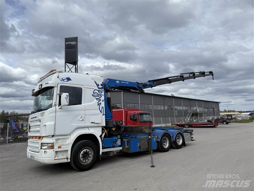 Scania R420 6X2 Автомобильные краны